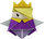Character artwork for King Olly from Paper Mario: The Origami King