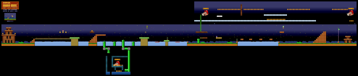 File:SMAS LL World 2-1 Map.png - Super Mario Wiki, the Mario encyclopedia