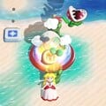 A Wonder Piranha turning back into a Piranha Plant upon defeat