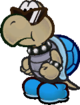 A Shady Koopa as he appears in Paper Mario: The Thousand-Year Door.