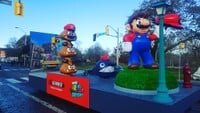 The Super Mario Odyssey float at the 2017 Toronto Santa Claus Parade