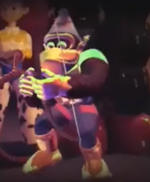 Donkey Kong as Woody