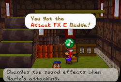 Obtaining the Attack FX E badge in Shiver City