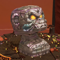 A Stompoid made of concrete