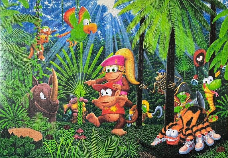 File:DKC2 Puzzle Artwork.jpg