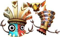 Members of the Tiki Tak Tribe.
