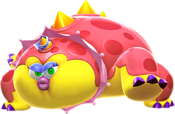 Artwork of Glamdozer from Super Mario Galaxy 2