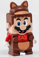 Photo of the interactive Mario figure wearing the Tanooki Suit