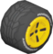 The Std_Black tires from Mario Kart Tour