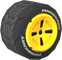 The Std_Black tires from Mario Kart Tour