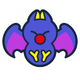 Swoop's Emblem, from Mario Kart World