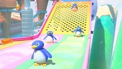 An obstacle spawned by Kamek in Mario Kart World