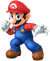 Mario's render for Super Smash Bros. for Nintendo 3DS.