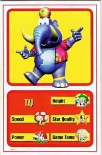 One of the Nintendo All-Star Battle Cards