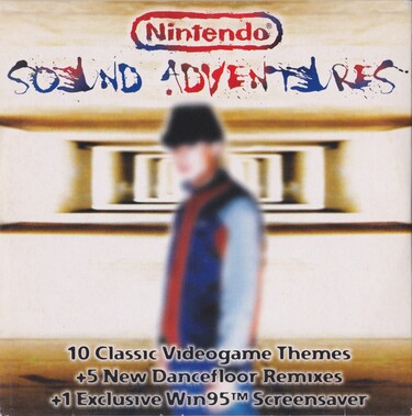 The cover of the album known as Nintendo Sound Adventures, released only in Europe, sourced from an Internet Archive page[1].