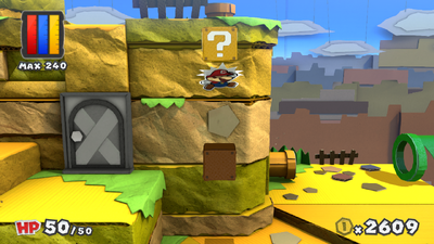 Location of the 7th hidden block in Paper Mario: Color Splash, revealed.
