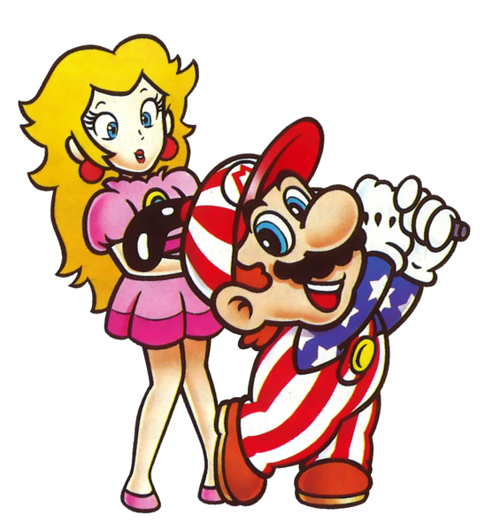 File:Peach Mario NES.png