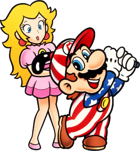 File:Peach Mario NES.png
