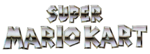 Logo of Super Mario Kart.