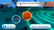 Bowser Jr.'s Lava Reactor in the game Super Mario Galaxy.