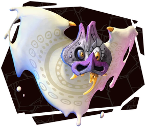 Artwork of a Batteroid from Donkey Kong Bananza