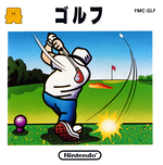 Family Computer Disk System Boxart for Golf
