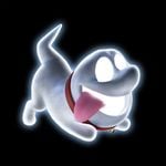 Artwork of the Polterpup from Luigi's Mansion 3