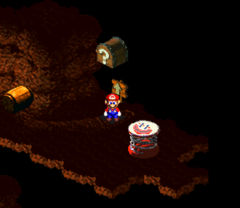 Seventh Treasure in Land's End of Super Mario RPG: Legend of the Seven Stars.