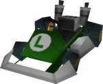 The model of Standard LG kart from Mario Kart DS