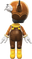 The Monty Mole Mii Racing Suit from Mario Kart Tour