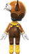 The Monty Mole Mii Racing Suit from Mario Kart Tour