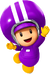 Purple Toad (Pit Crew) from Mario Kart Tour