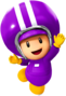 Purple Toad (Pit Crew) from Mario Kart Tour