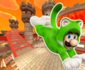 The course icon of the Reverse/Trick variant with Cat Luigi