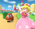 The course icon of the R variant with Peachette