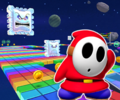 The course icon with Shy Guy