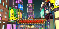 Times Square in Mario Kart Tour