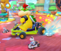 Bowser Jr. and Dry Bones in the Pipe Frame
