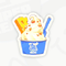 A sticker in Mario Kart World