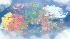 (incomplete) map of Yoshi's locations