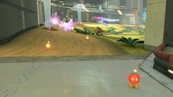 An obstacle spawned by Kamek in Mario Kart World