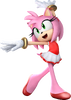 Artwork of Amy for Mario & Sonic at the Olympic Games Tokyo 2020