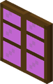 Magenta Stained Glass Pane