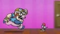 Wario chasing the mouse