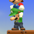 Squared screenshot of Small Luigi from New Super Mario Bros. Wii.