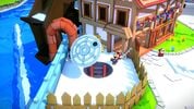 Mario opens the entrance to Graffiti Underground using the Manhole Hook