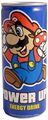 A Mario-themed blue raspberry-flavored 8.4oz (250mL) energy drink