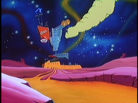 The Quirk Factory from the "Stars in Their Eyes" episode of The Super Mario Bros. Super Show!