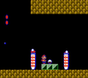 The Crystal Ball pedestal in World 2-3 of Super Mario Bros. 2.