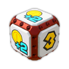 Sprite of Dice BLock from Super Mario Party